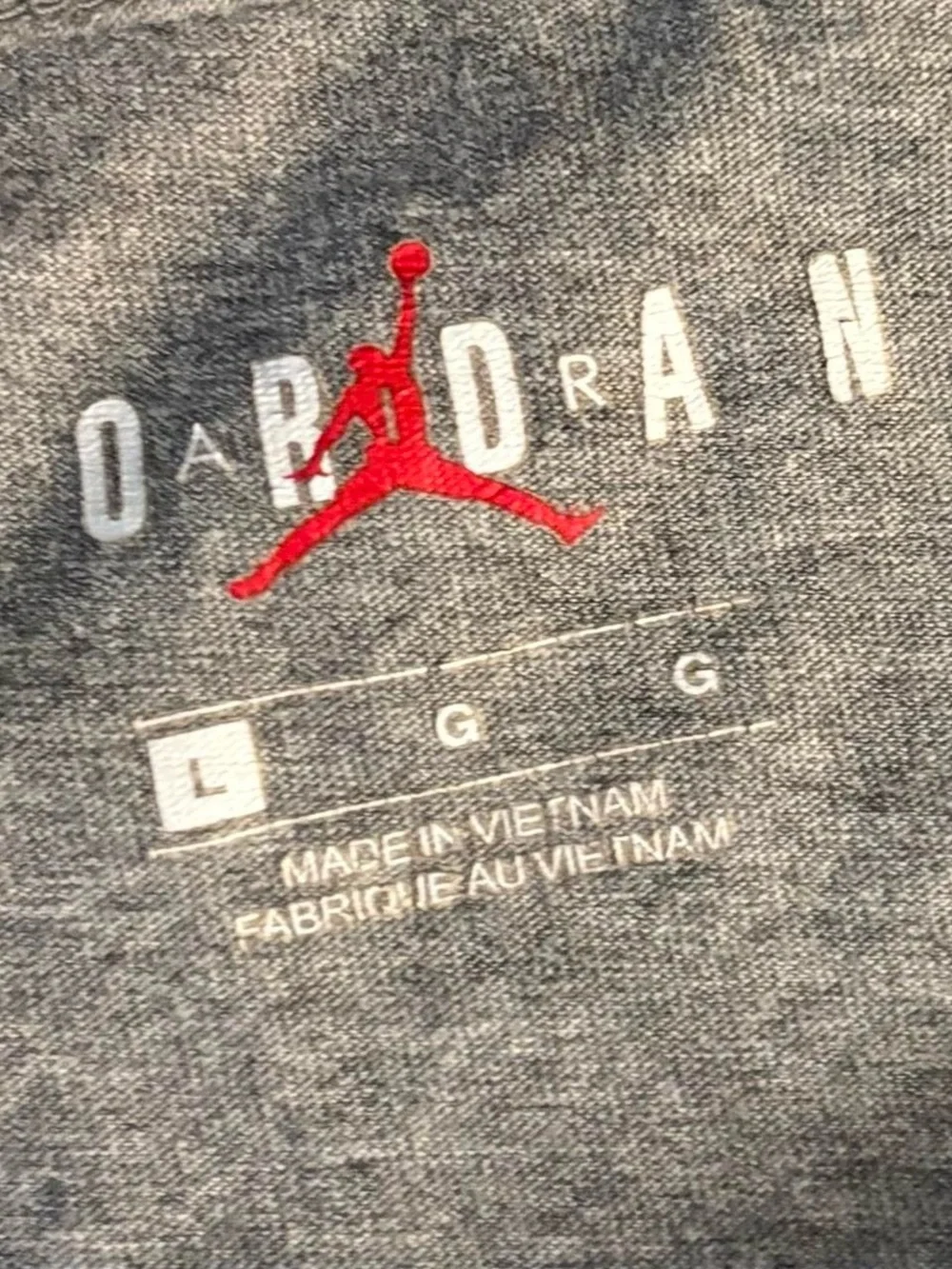 Men’s Large Jordan Grey Michael Jordan Graphic Tee